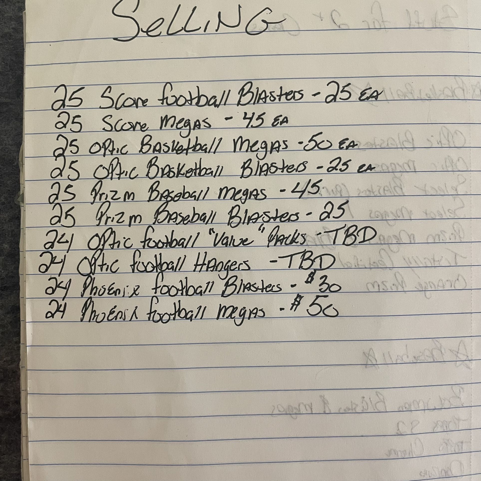 Cheap Retail SEALED Sports Boxes