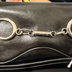 Black Paris Hilton Shoulder Bag 