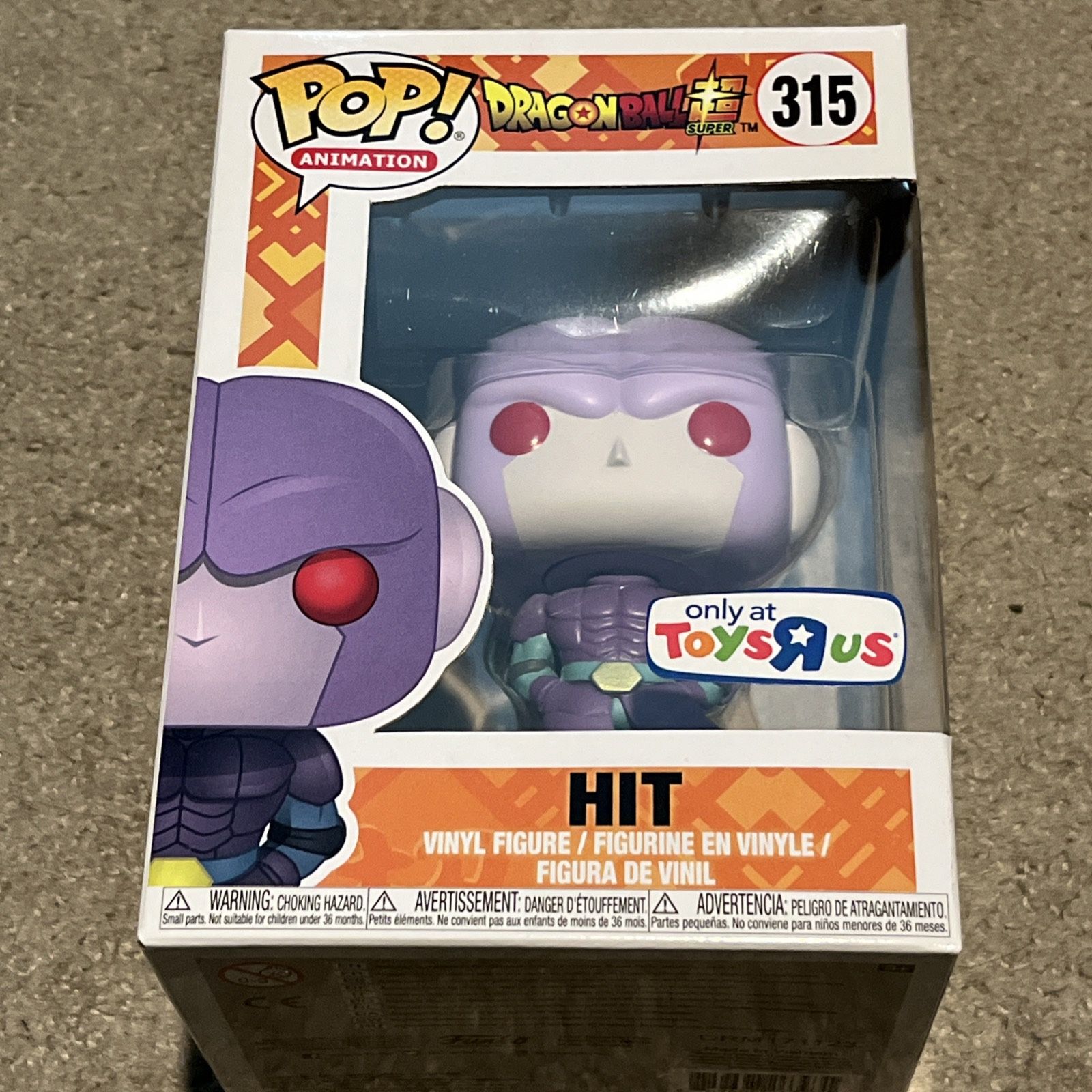 Funko Pop! Dragon Ball Super - Hit - Toys R Us Exclusive #315 w/ Protector