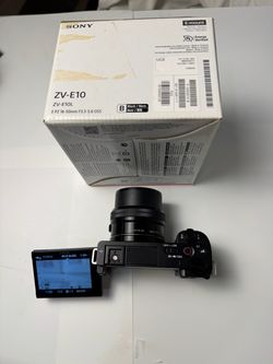Sony ZV-E10 + 16-50mm Lens + Extras — $450 OBO