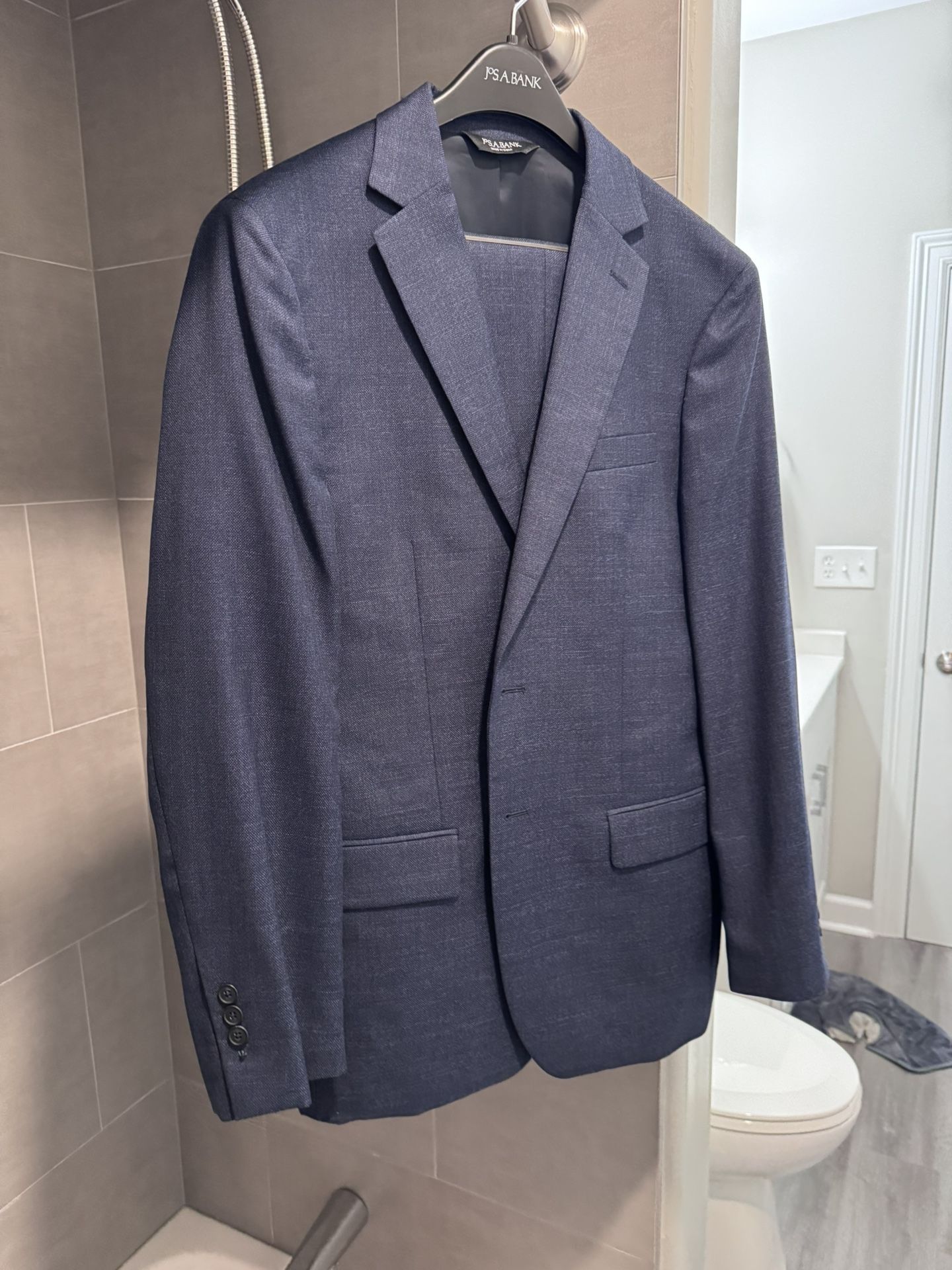 Navy Blue Jos A bank Suit