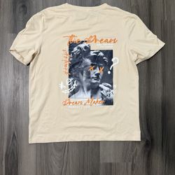 Y2K Graphic Beige Tee Shirt 