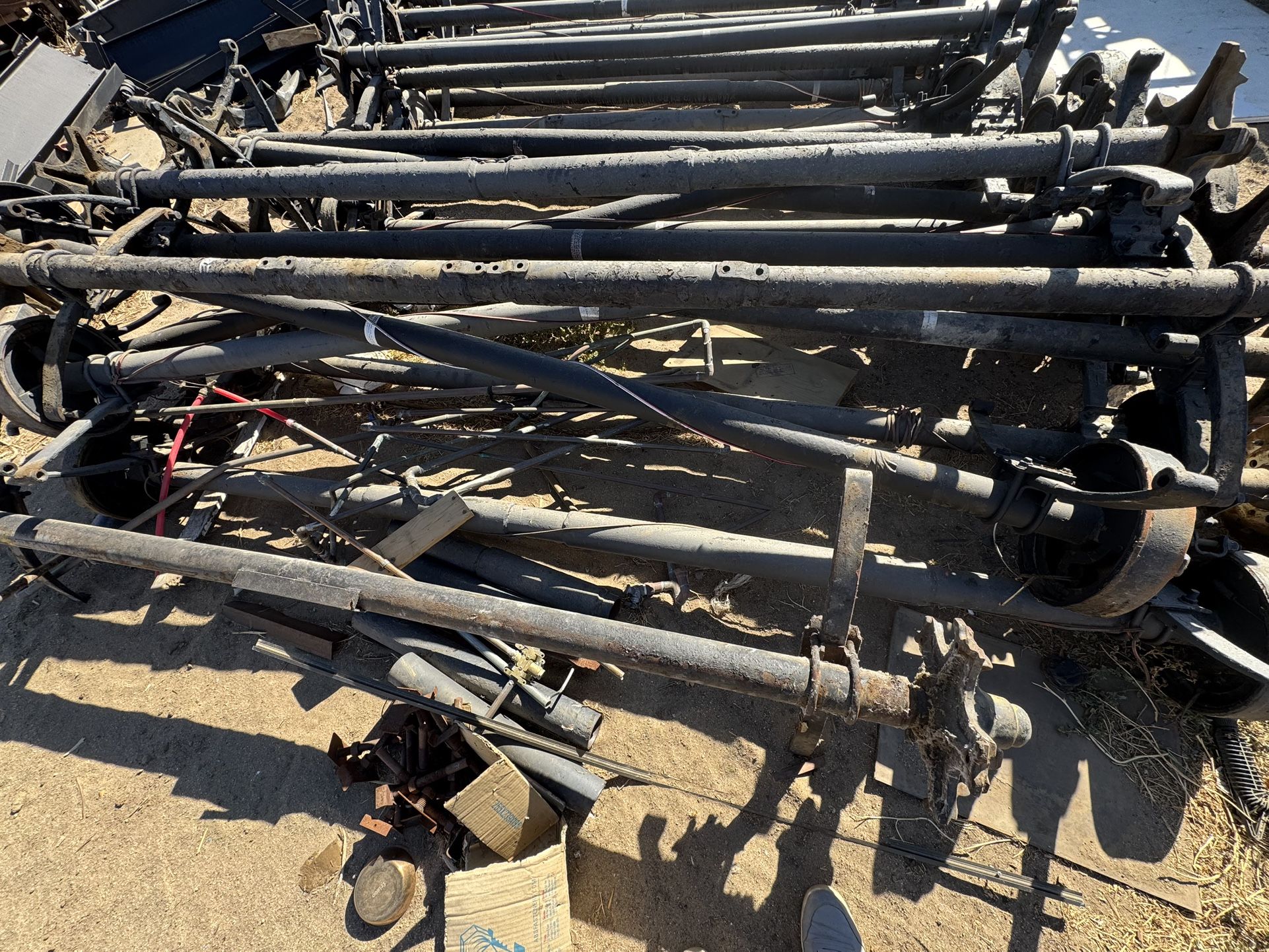 Mobile home Axles