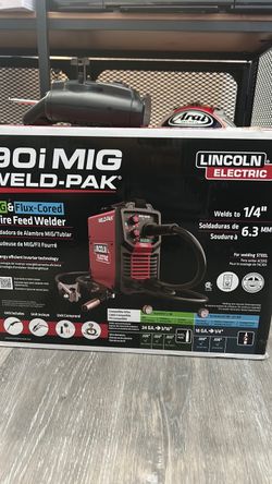Welder Lincoln Electric mig, rig and aluminum