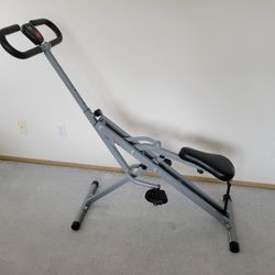 Sunny Health & Fitness Squat Assist Row-N-Ride