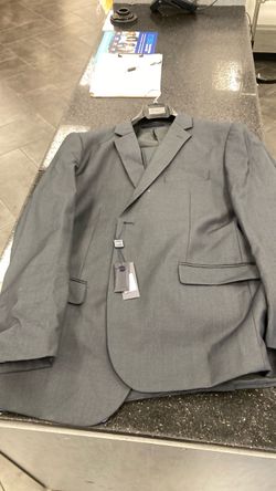 Gray Men's Suit Blazer with Tags