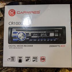 🆕 DIGITAL MEDIA RECEIVER w/200 WATTS & REMOTE CONTROL