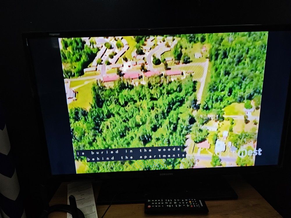 32" Samsung TV With Remote