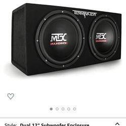 Subwoofer, Amp w/ accessories, and Kicker