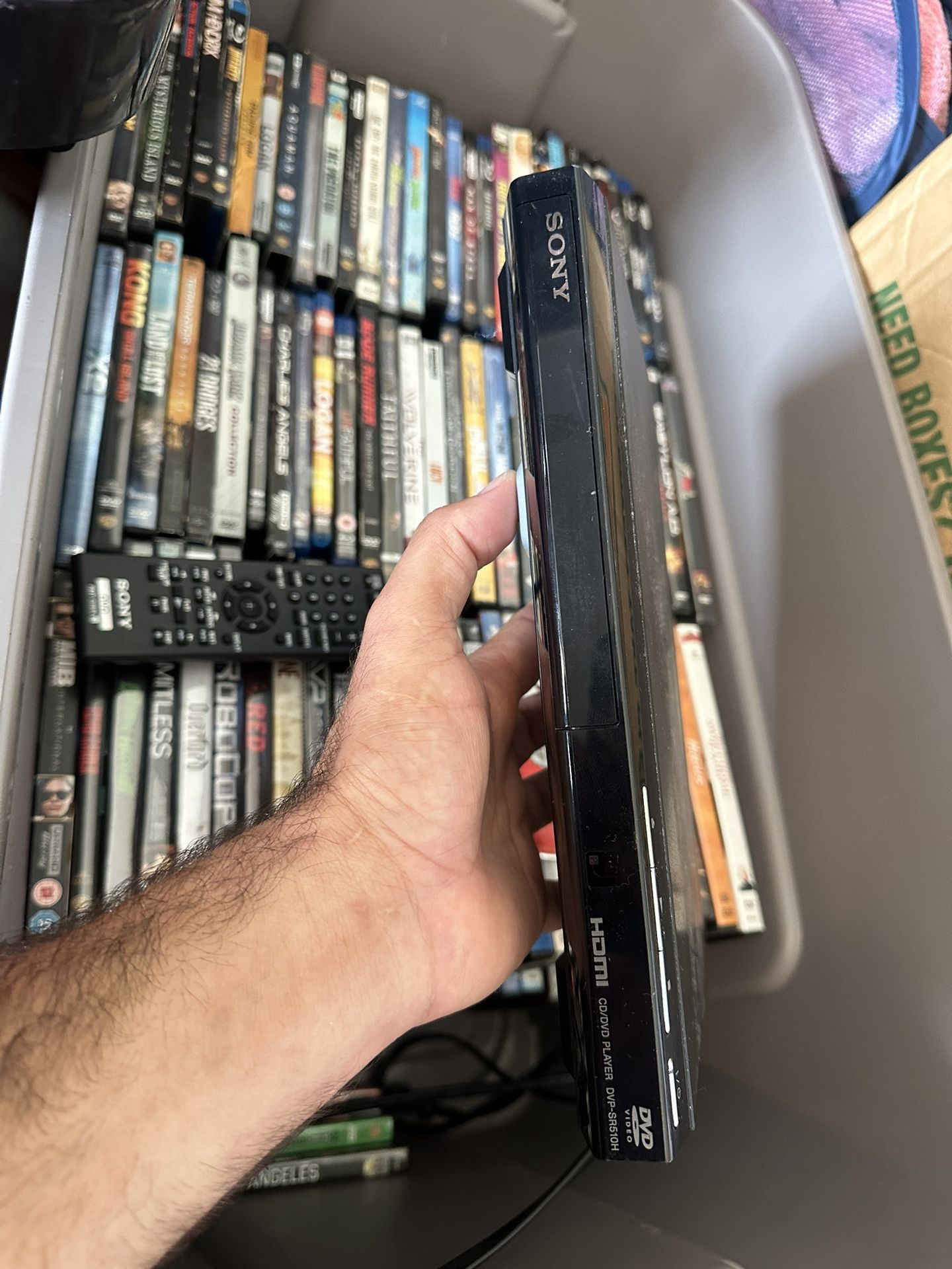 Huge DVD Collection (150+ DVDs) + Sony DVD Player with Remote – All Working!