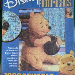 Disney Winnie The Pooh Photomosaics Puzzle 1000 Pc