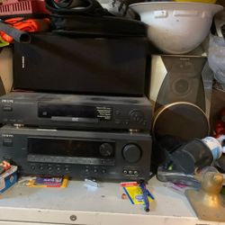 Sony Stereos and  Onkyo Amplifier 