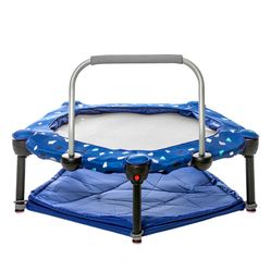 Kids Folding Trampoline & Ball Pit EUC