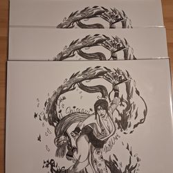 3 Copies of My Mai Shiranui Drawings ($20 Each)