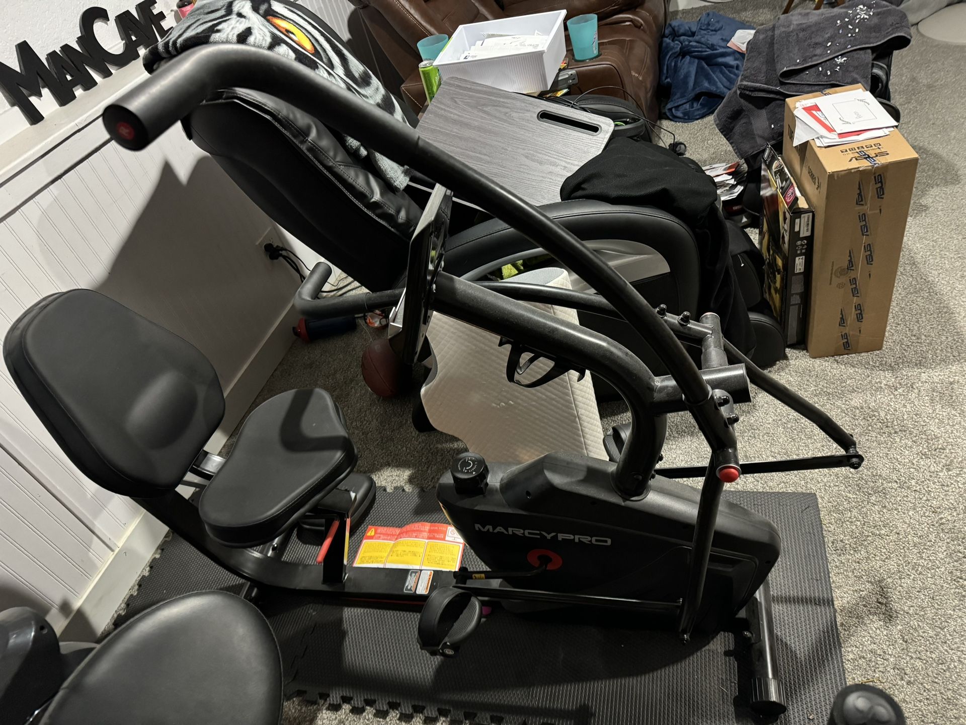 MarcyPro Recumbent Bike