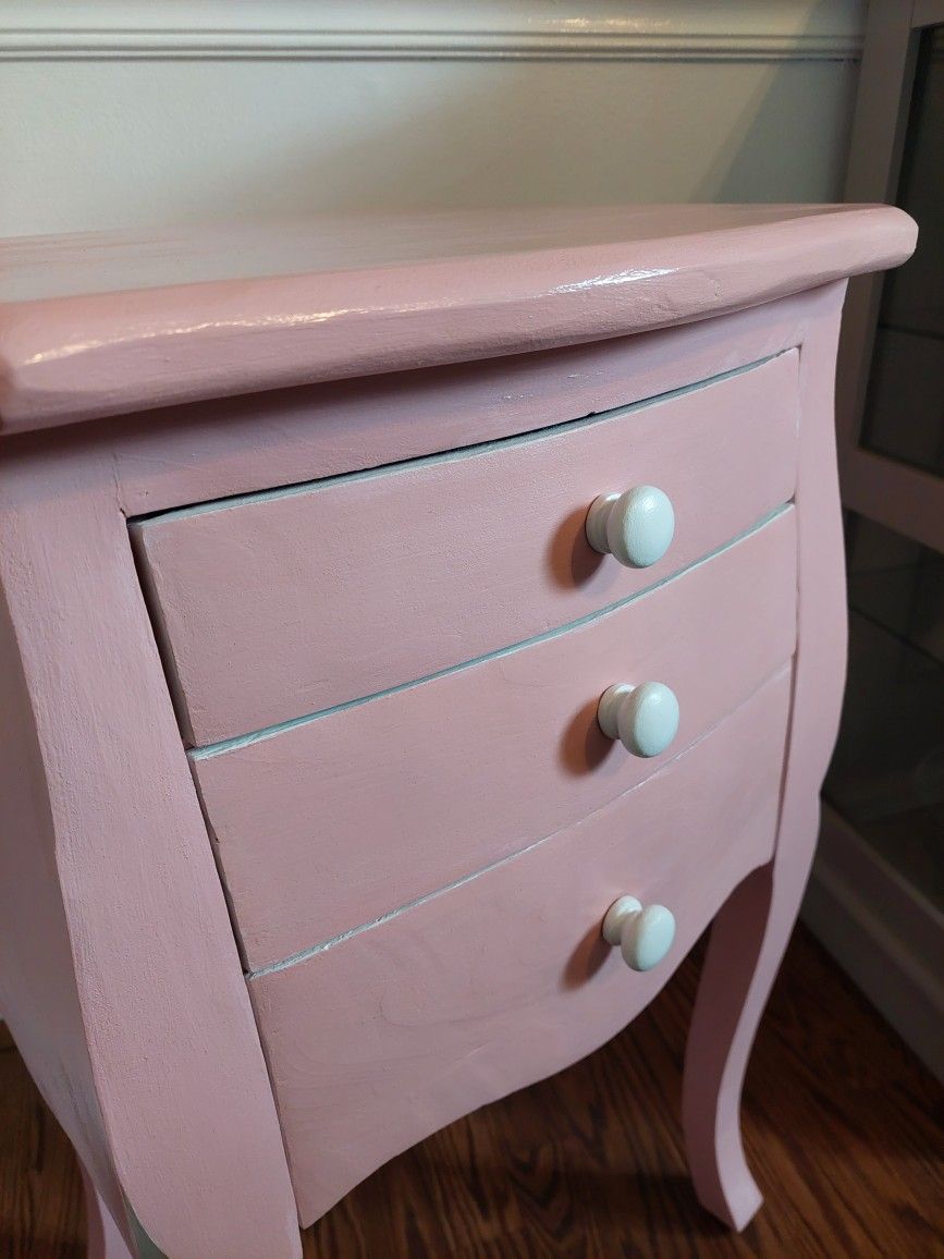 Pink table