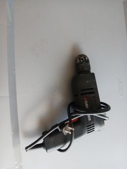 Black and decker corded drill