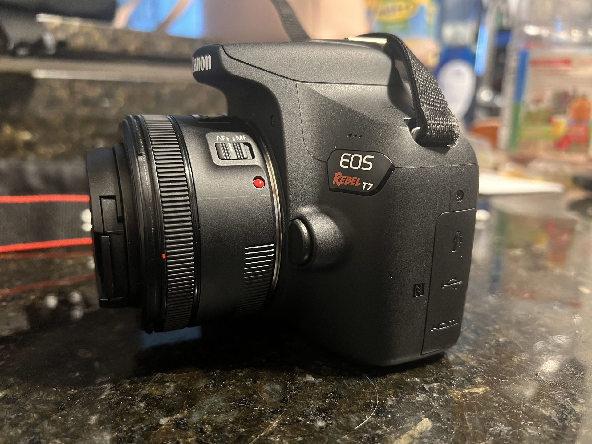 Canon EOS rebel T7 Kit With 50 MM Lens