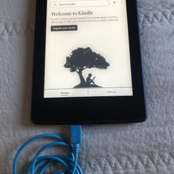 Kindle Paperwhite 7th Gen. With Charging Cord
