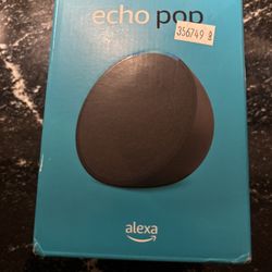 Amazon Echo Pop Smart Speaker - Charcoal