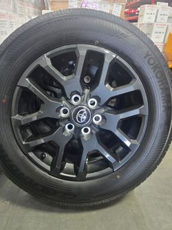 2026 Platinum Toyota Tundra wheels and tires