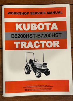 Kubota tractor manual