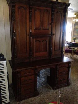 Antique hutch /desk