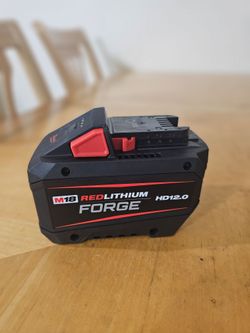 Milwaukee  fuel 12.0 battery brand also comes fast charger  EVERYTHING NEW NEVER USED