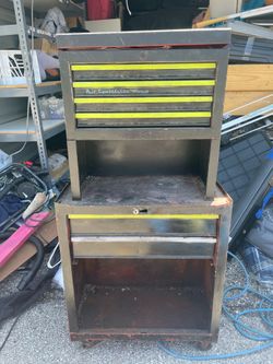 Vintage craftsman toolbox