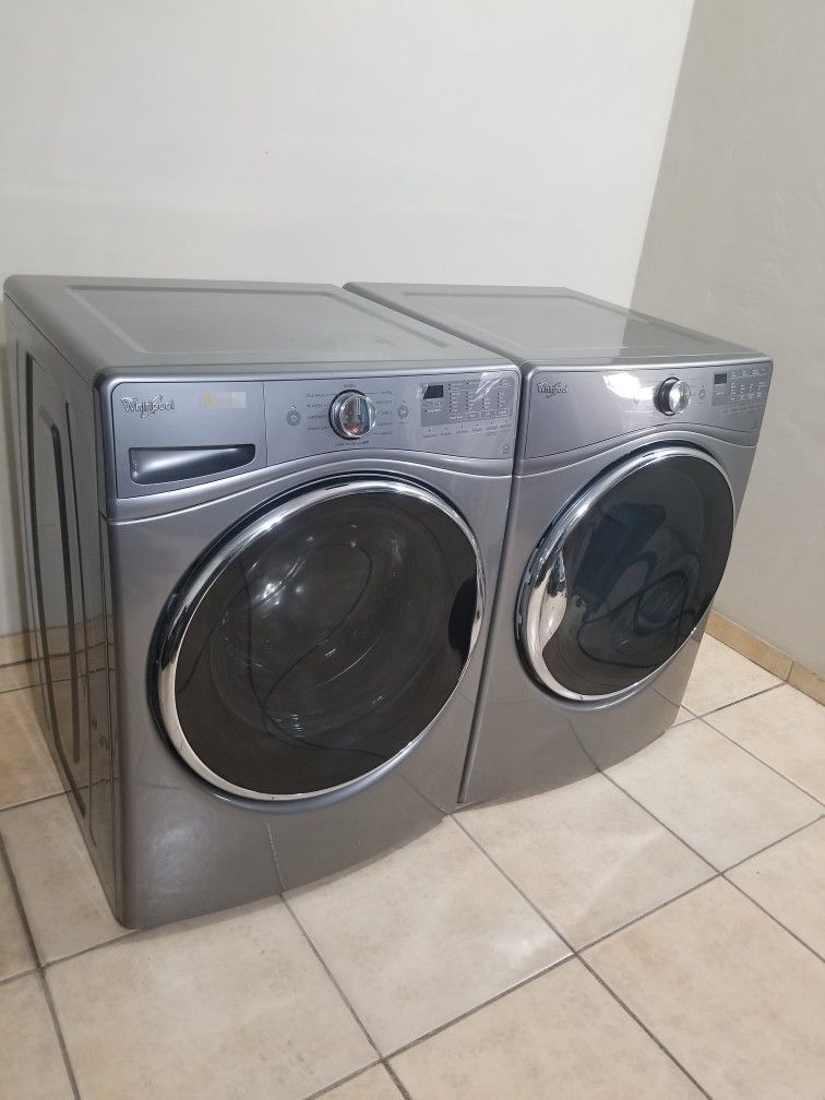 Whirlpool washer And Electric Dryer Free Deliver And Install 6 Month warranty