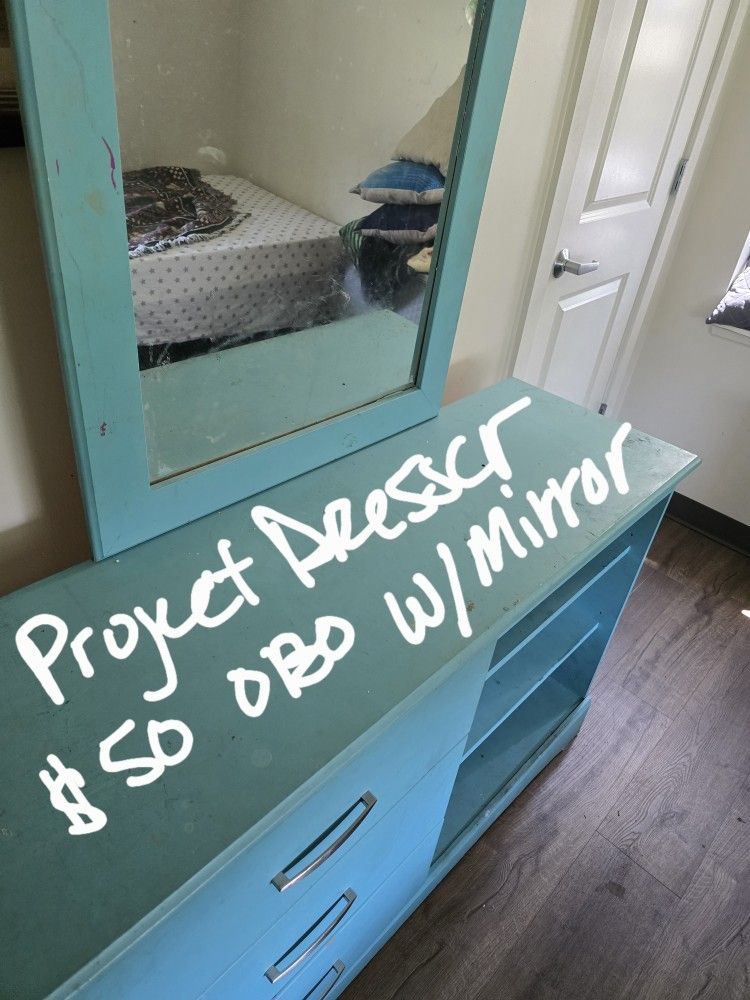 Project Dresser W/ Mirror