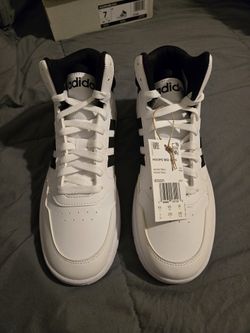 Adidas Hopps Mid 3.0 K Shoes, Youth SIZE 7, NEW IN BOX 