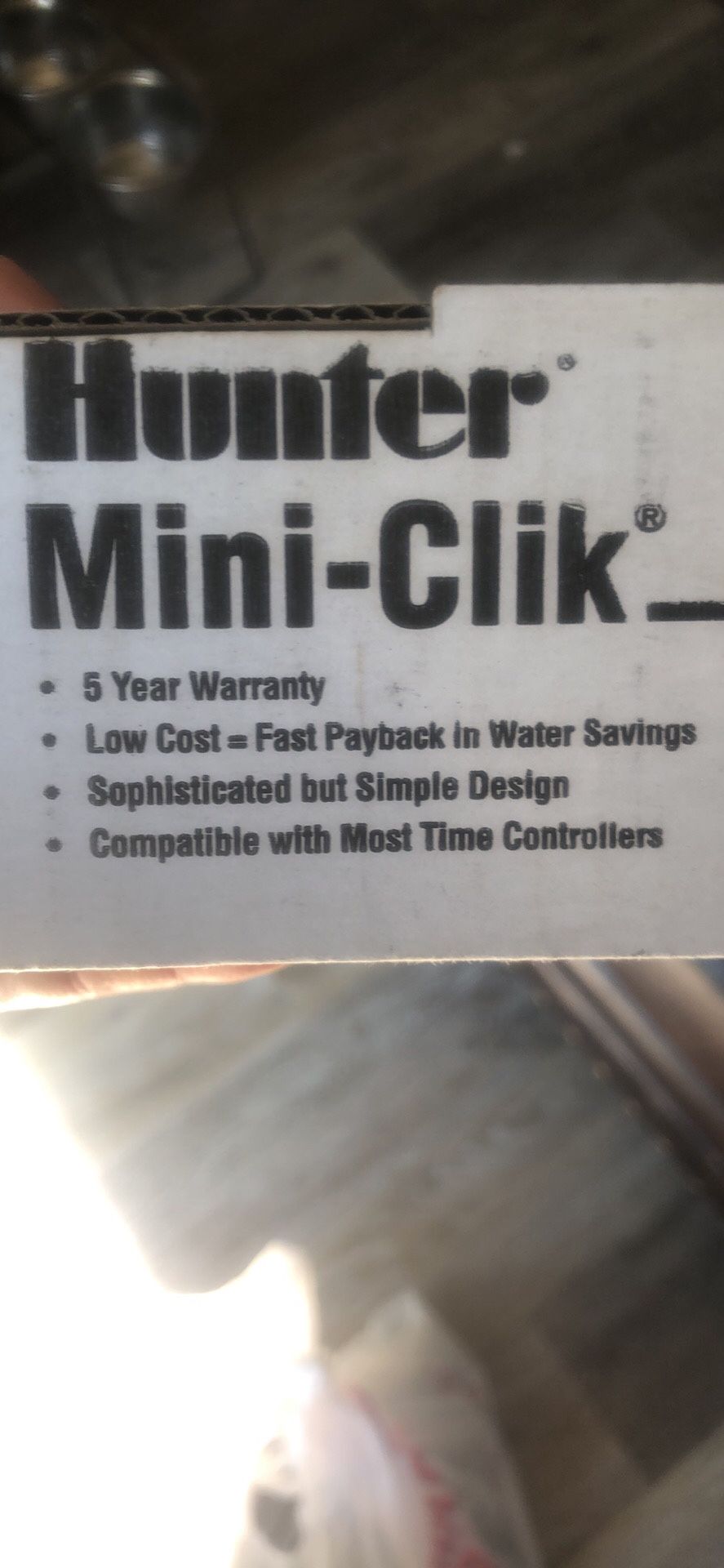 Rain sensor for sprinkler system brand new in box with directions