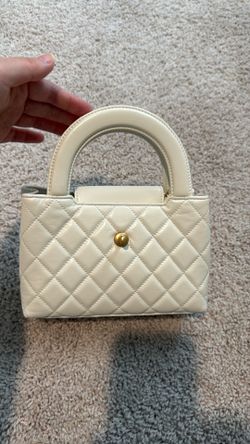 White Handle Bag