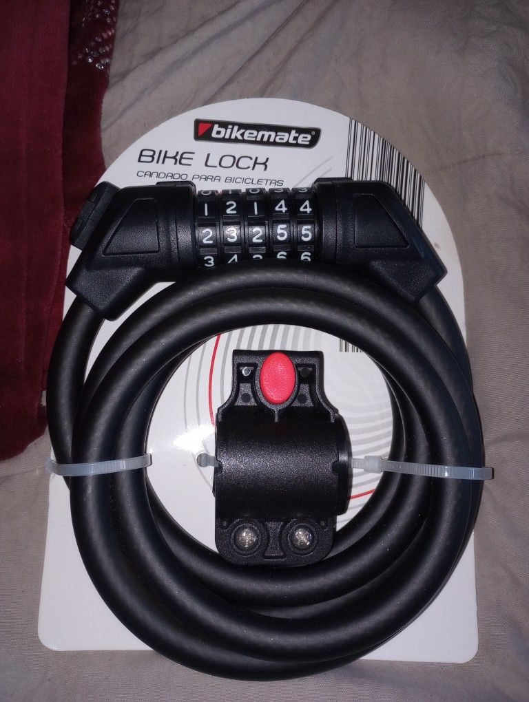 Bikemate Bike combination Lock for Sale in Glendale Heights IL OfferUp