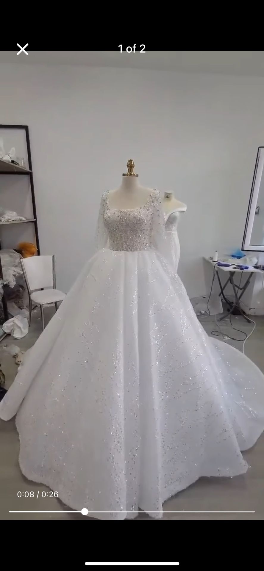 Custom Wedding Dress