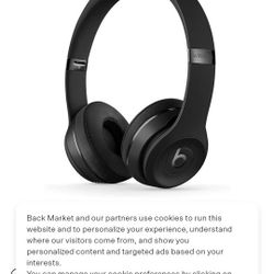 Beautiful matte black beats by Dre solo wireless #3