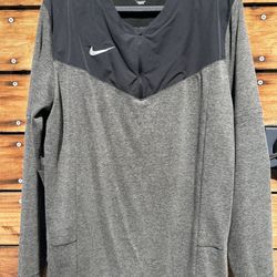Nike Dri Fit 1/4 Zip Pullover Sweatshirt Stretch Football Size X-Large 