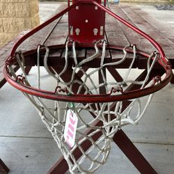 Basketball Ring Hoop Wall Mounted Outdoor Hanging Basket 