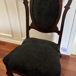 ANTIQUE CHAIR & ROCKING CHAIR