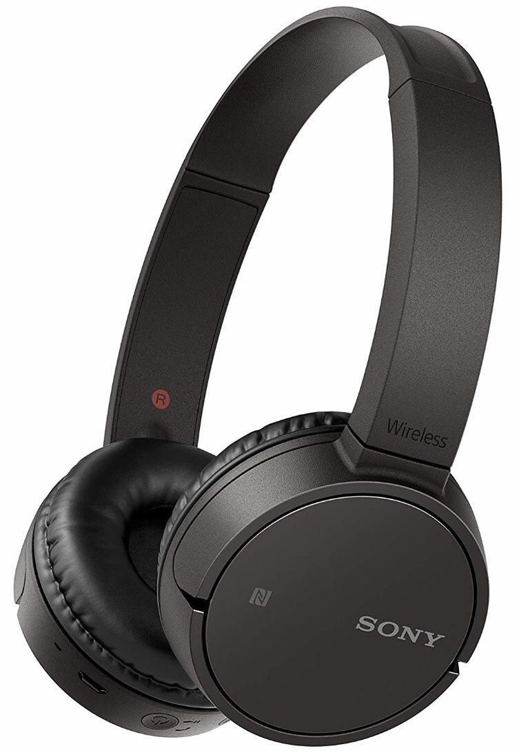 New Sony WH-CH500 Wireless On-Ear Headphones, Black (WHCH500/B)