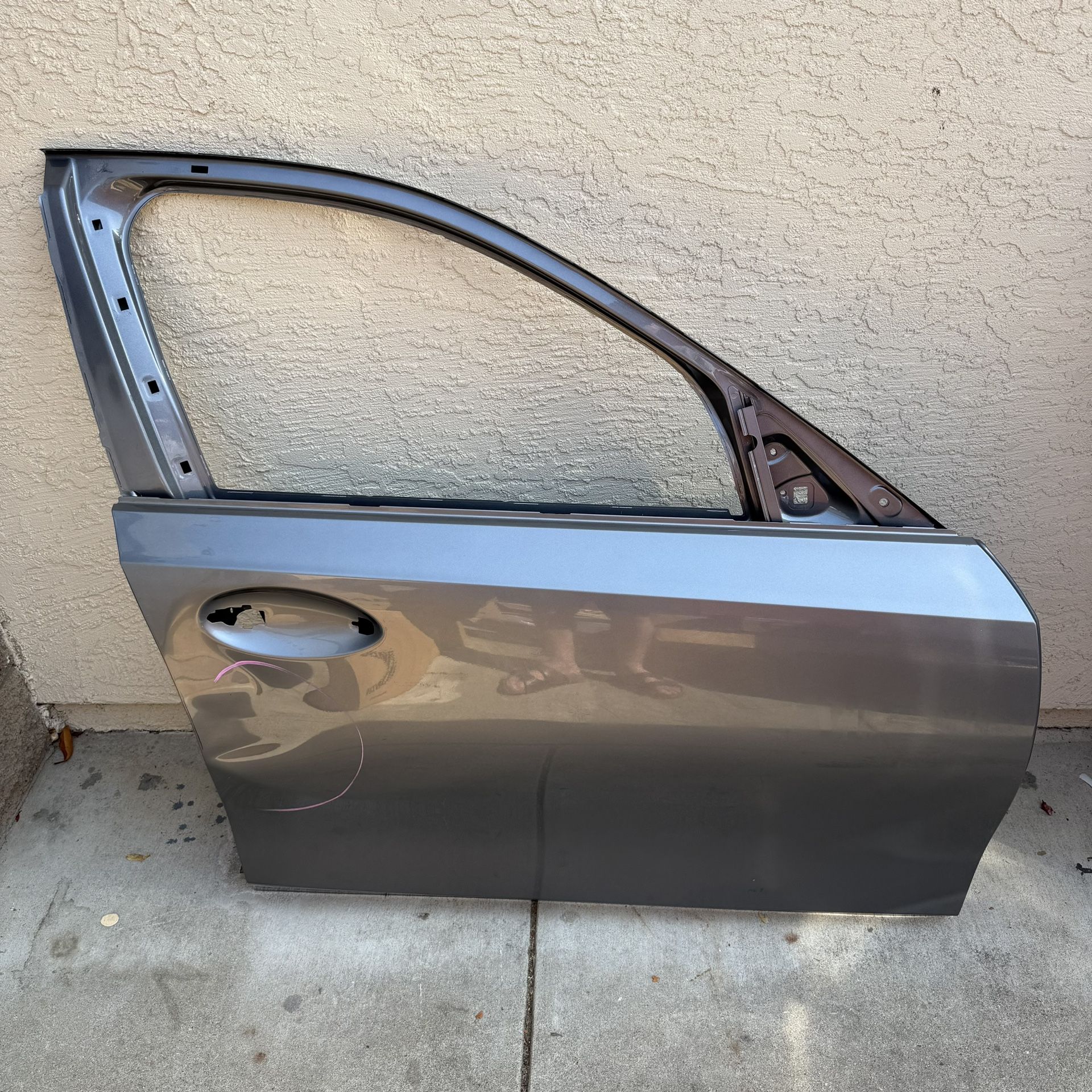 2019-2024 BMW 3-Series Front Right Door Shell Gray OEM