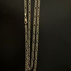 10k fígaro link chain