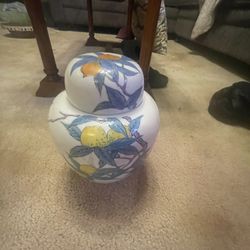 Vintages Orange And Lemon Ginger Jar 