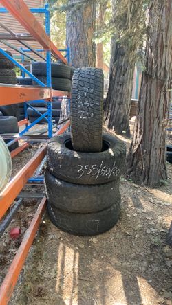 Tires set of 4 Nitto terra Grappler 355/60/20 37/12.50/20