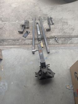 weight distribution hitch