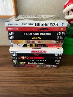 4K movie bundle! Kubrick, Tarantino $80