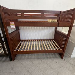 Twin Over Twin Bunk Bed Brand New