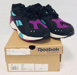 REEBOK AZTREK BLACK PINK DV3943 SIZE 9 TRAINING RUNNING SHOES