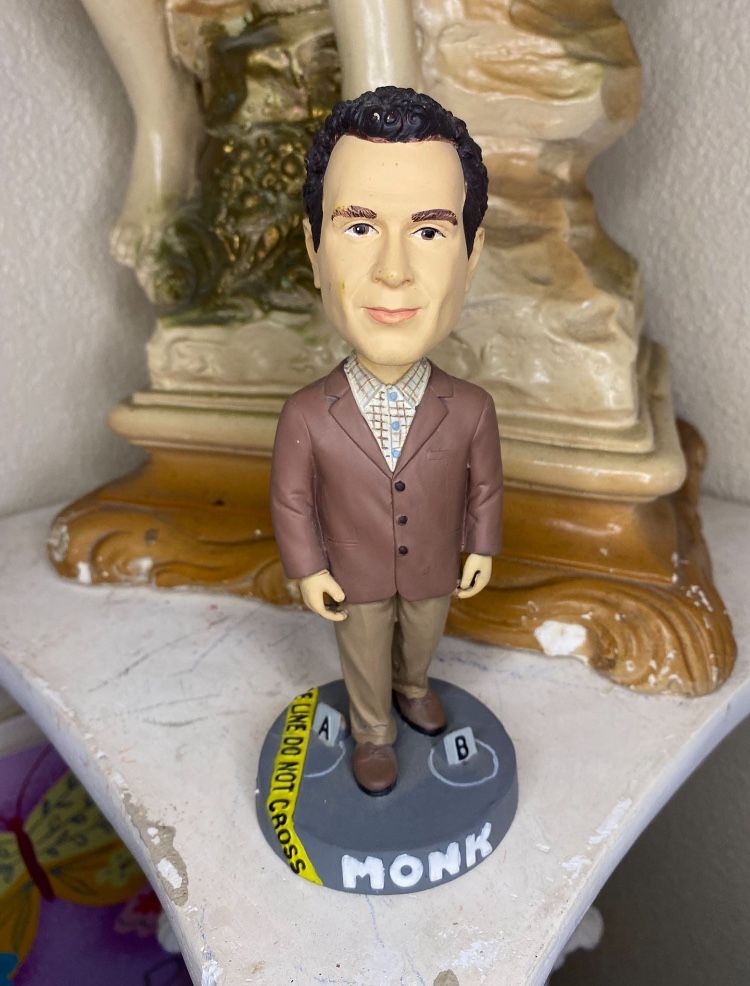 Adrian Monk TV Show Bobblehead Figure Tony Shalnoub USA Network No Box